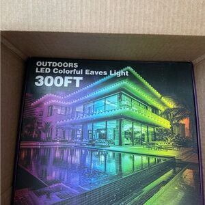 Outdoors LED Colorful Eaves Light 300FT